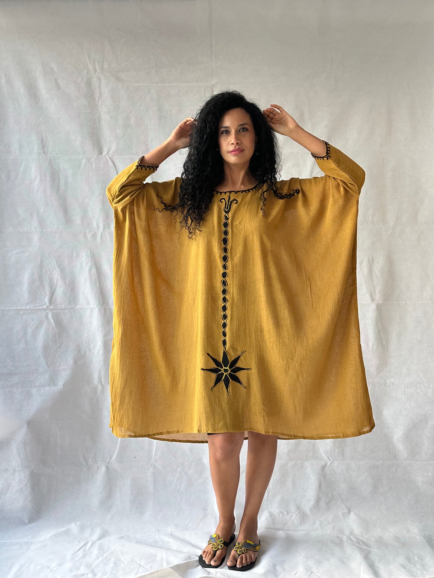 Bahir Dress - Dijon