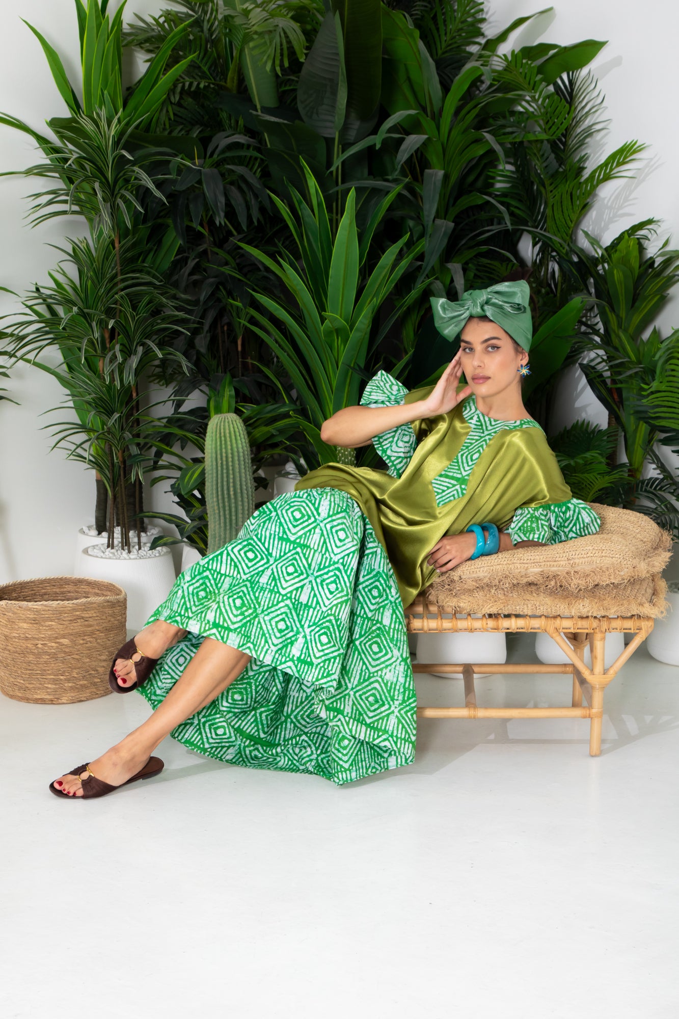 Shu Maxi Kaftan Dress 7