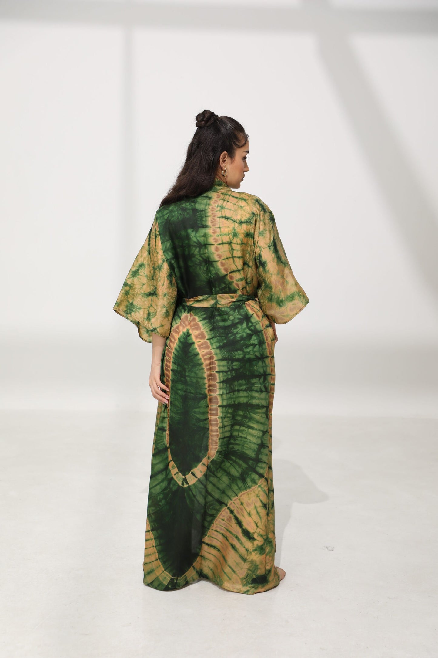 Geni Flowy Kaftan - Olive