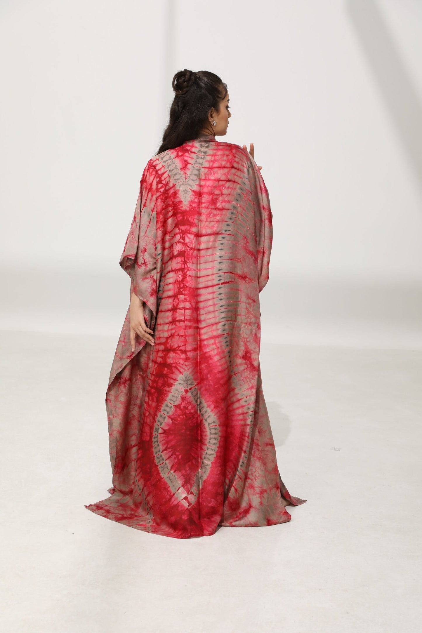 Geni Flowy Kaftan - Toned Pink