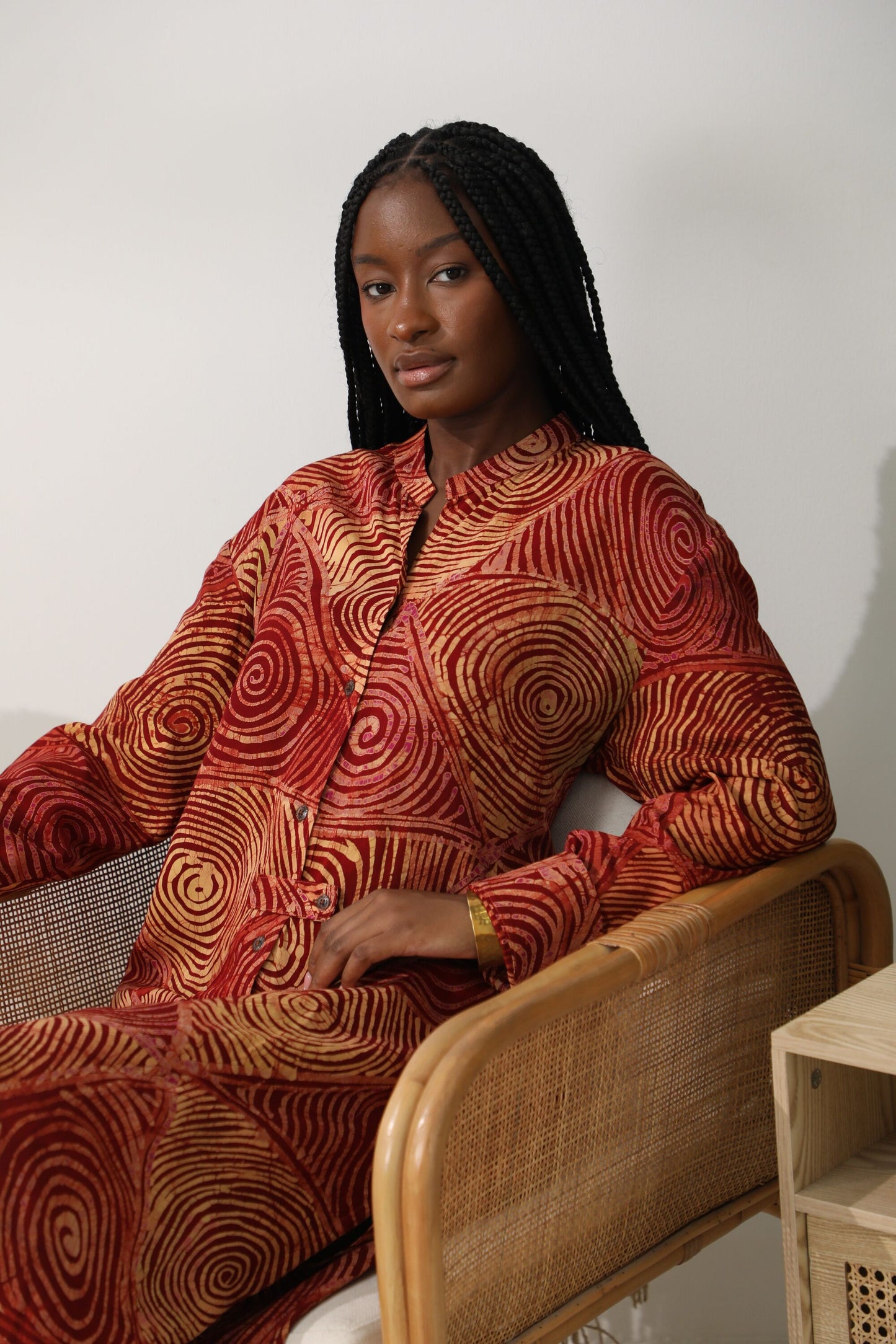 Shu Long Sleeve Shirt Dress 2