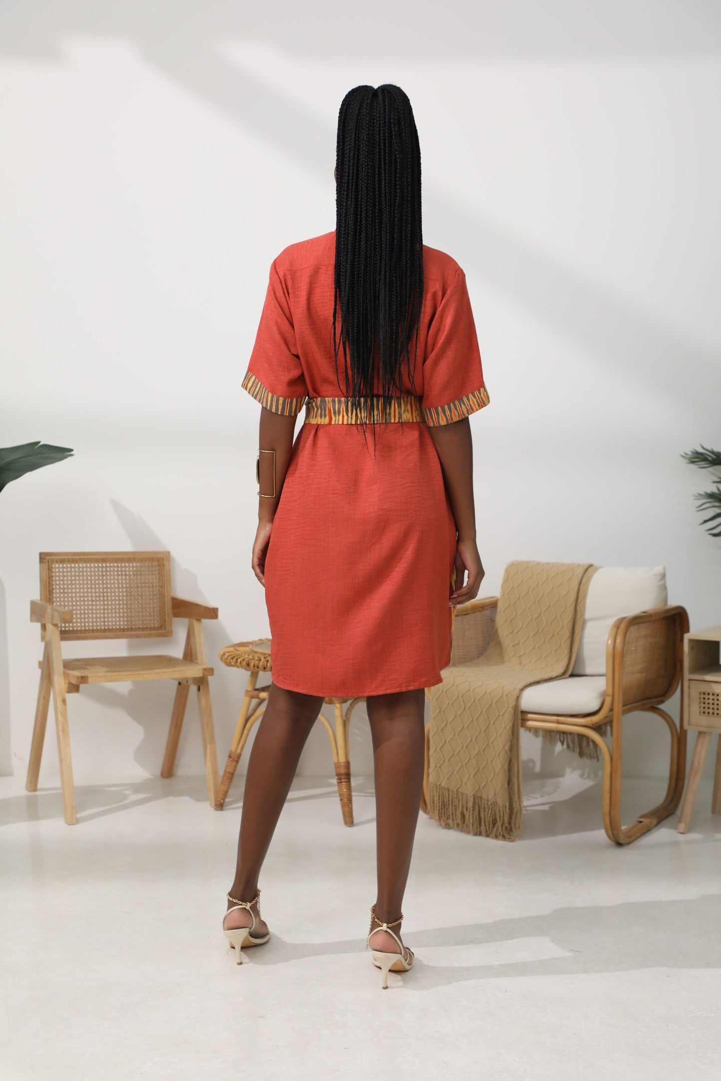 Lomi High-Neck Dress 3
