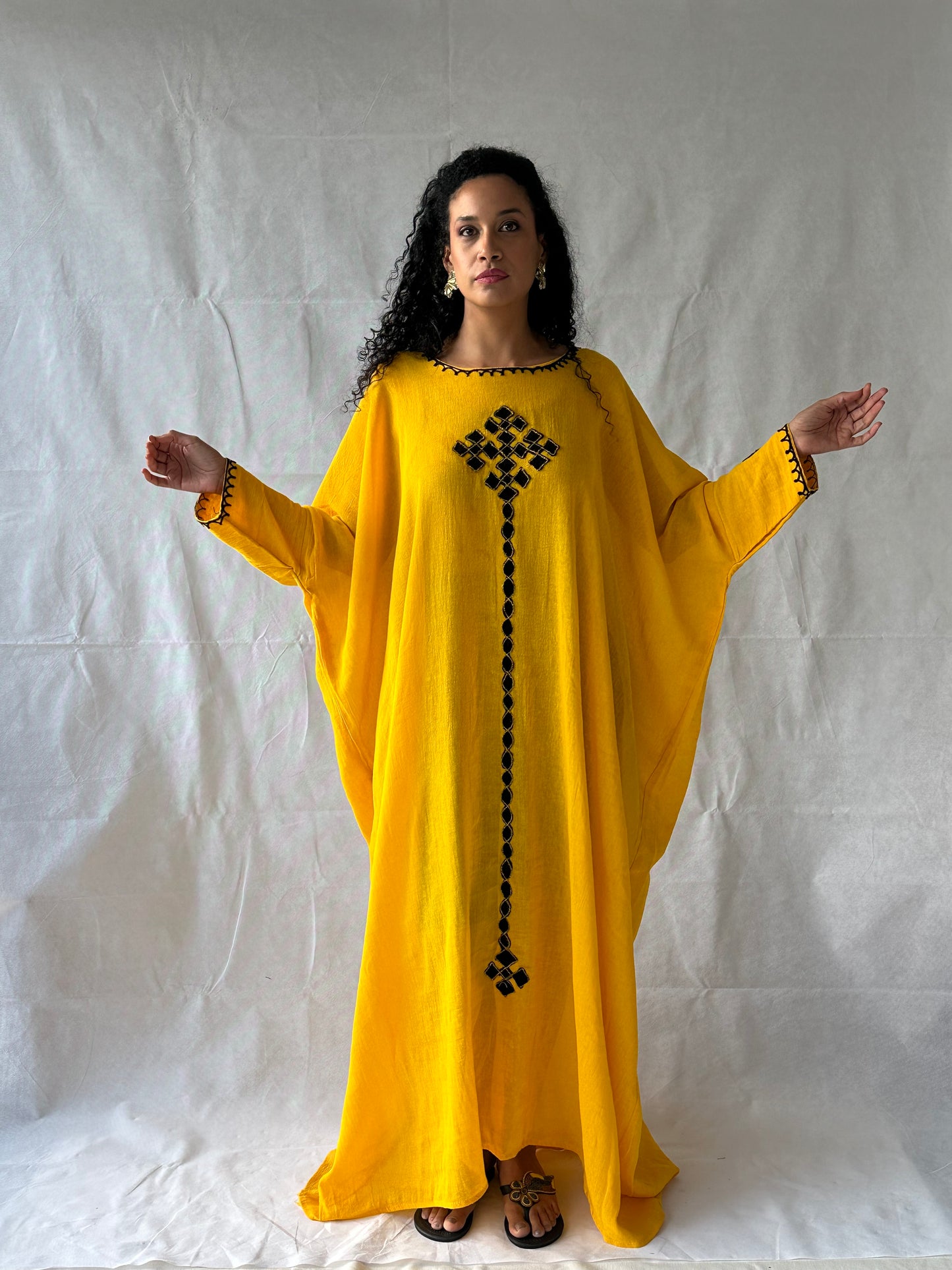 Bahir Dress - Bright Yellow