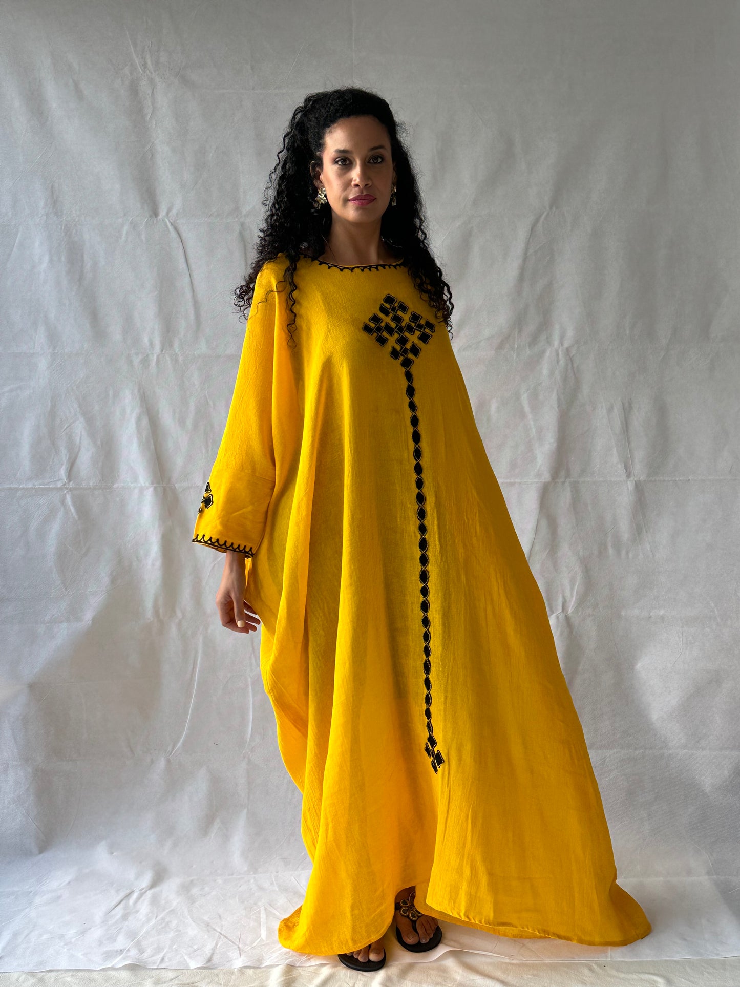 Bahir Dress - Bright Yellow
