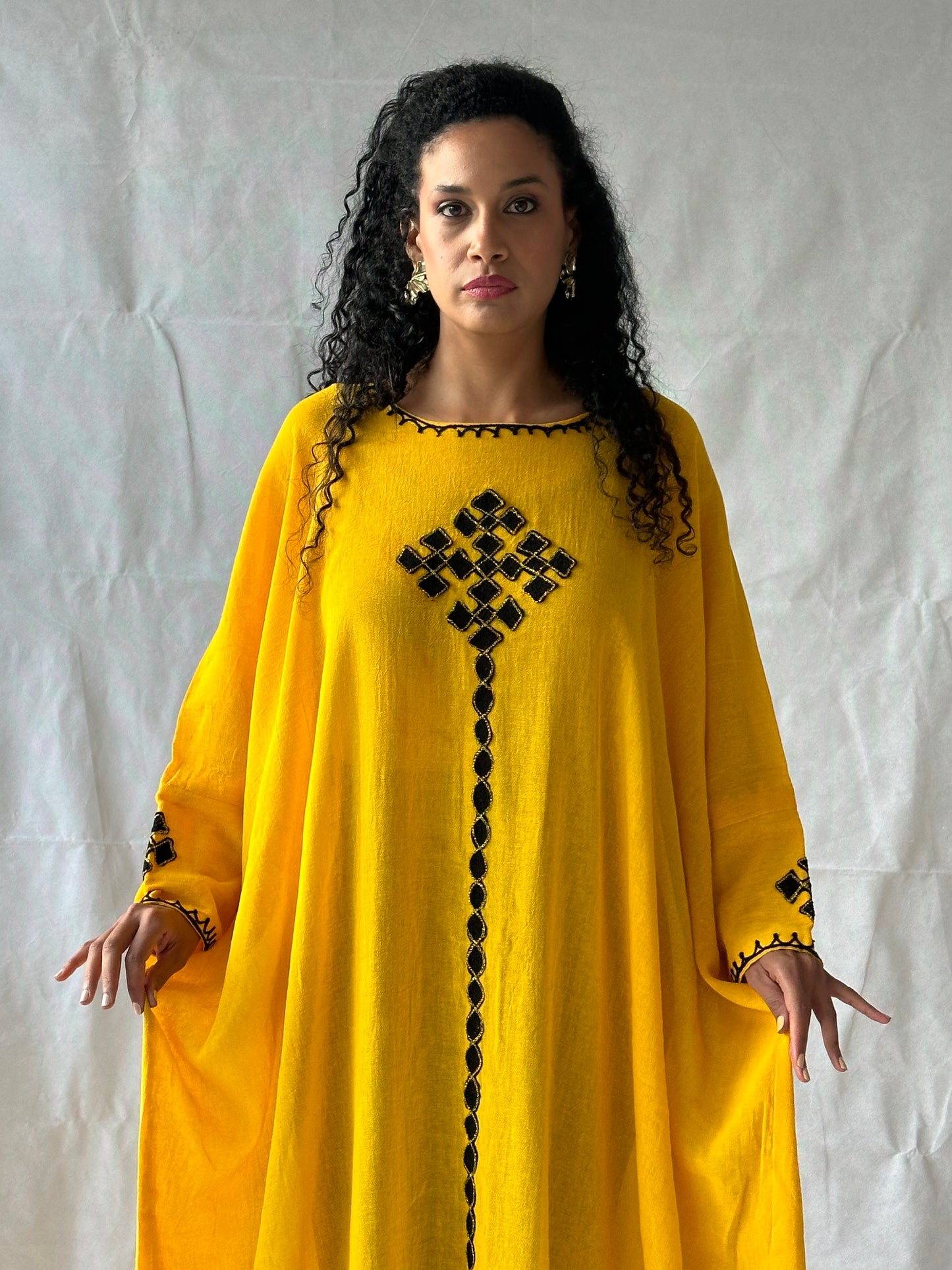 Bahir Dress - Bright Yellow