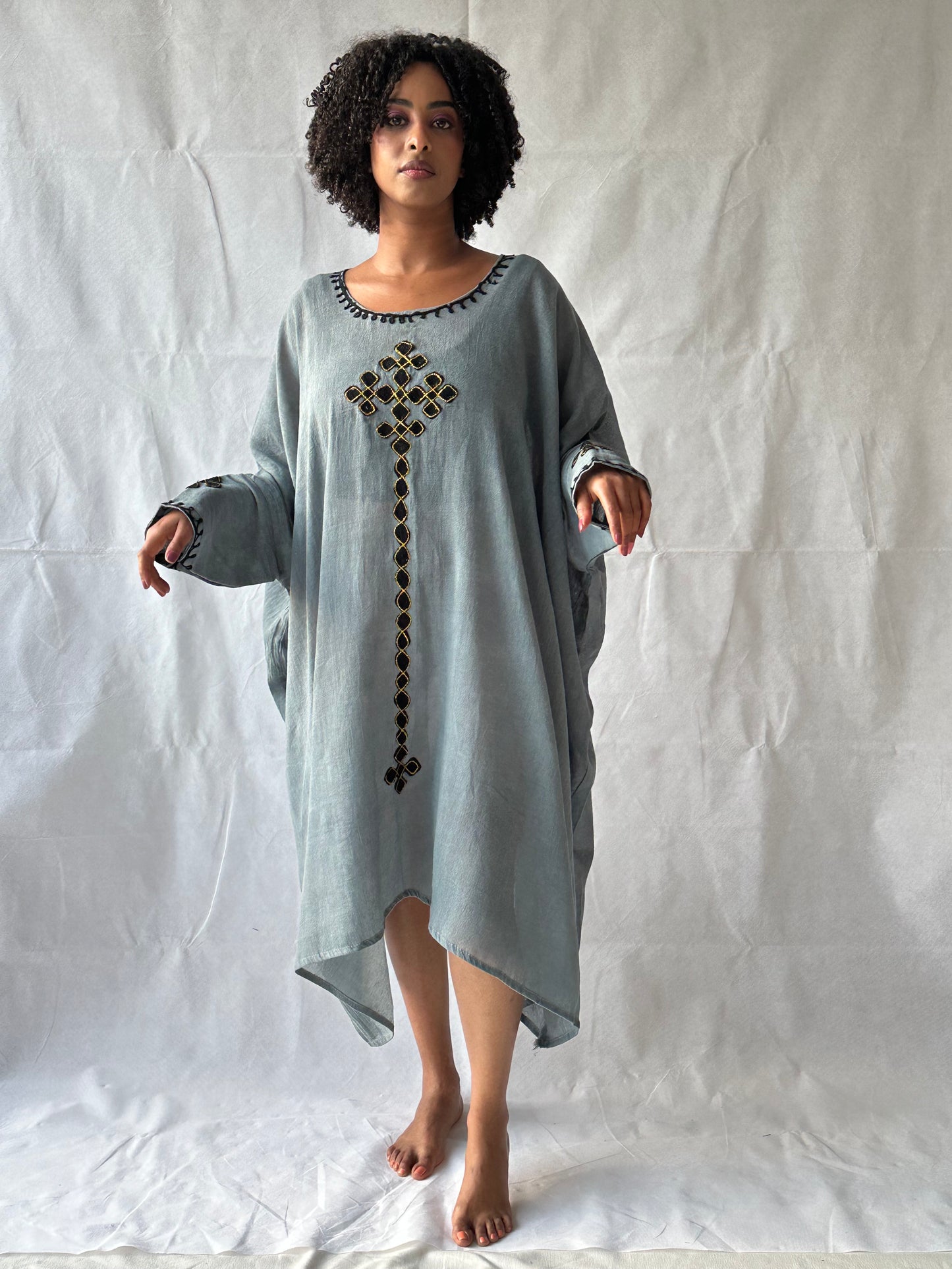 Bahir Dress - Peacock Blue