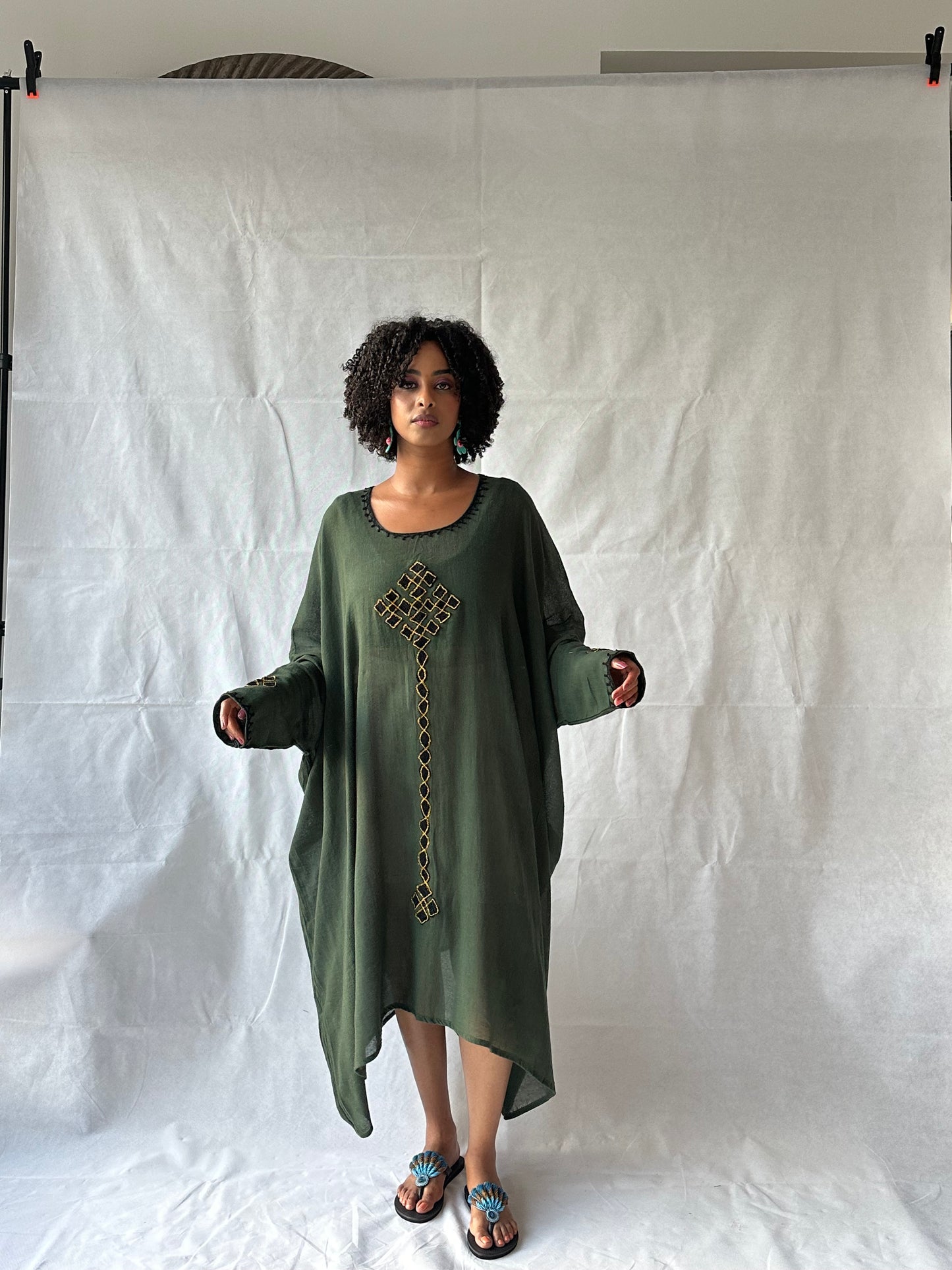 Bahir Dress - Olive