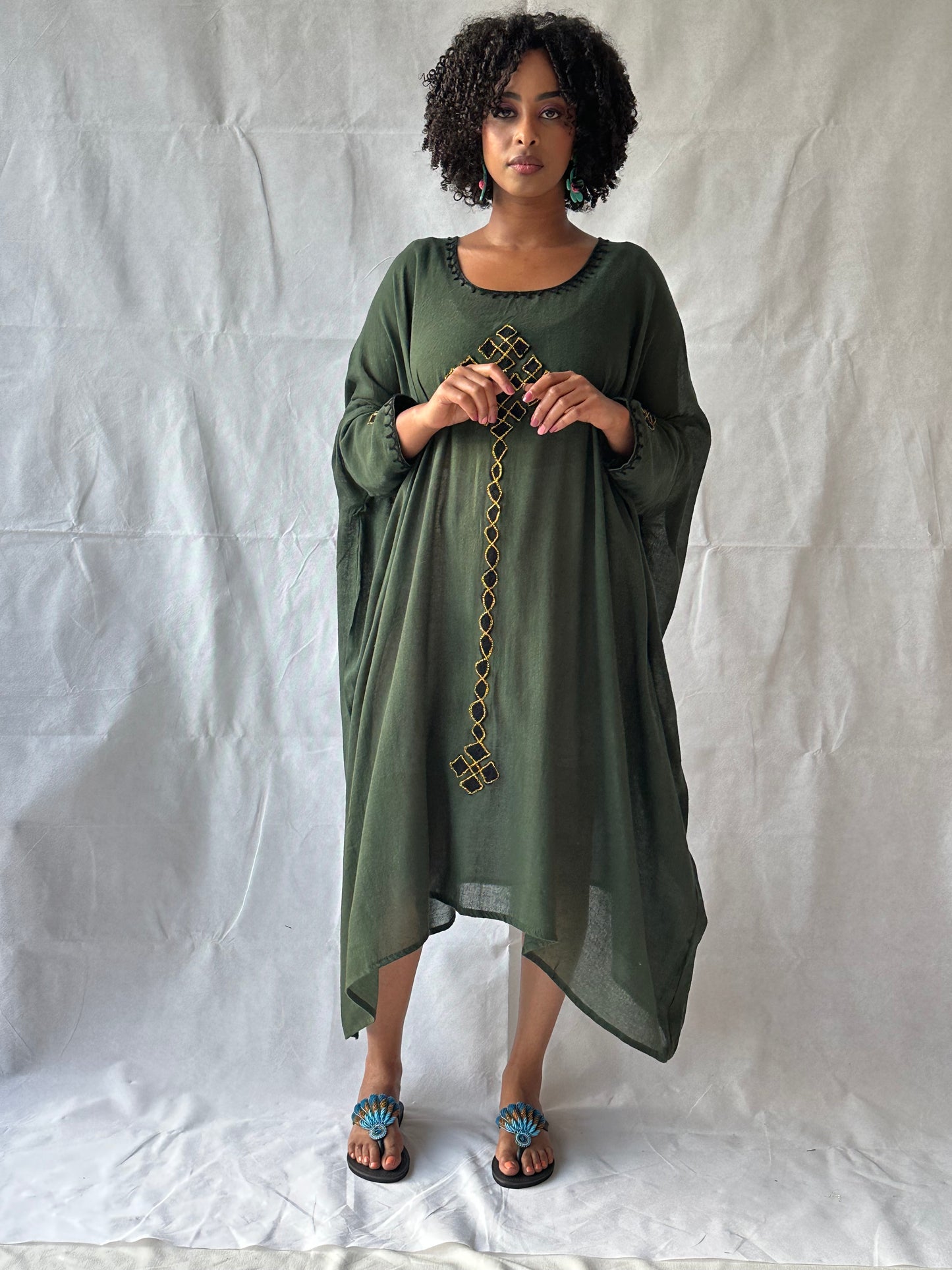 Bahir Dress - Olive
