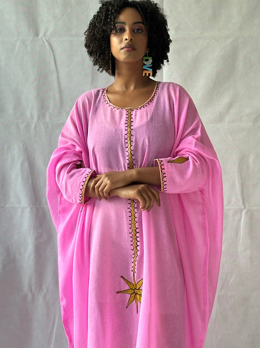 Bahir Dress - Hot Pink