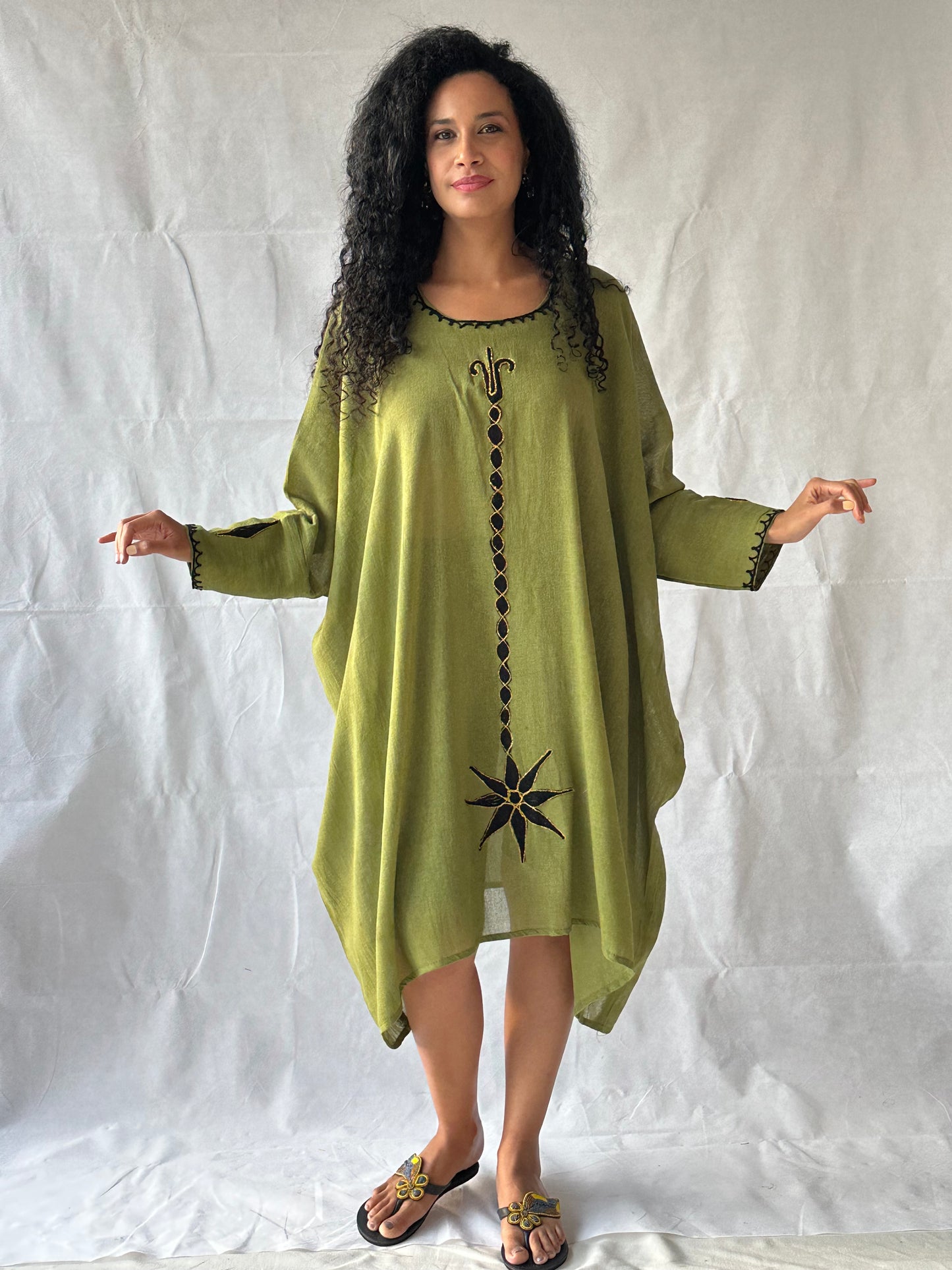 Bahir Dress - Seaweed