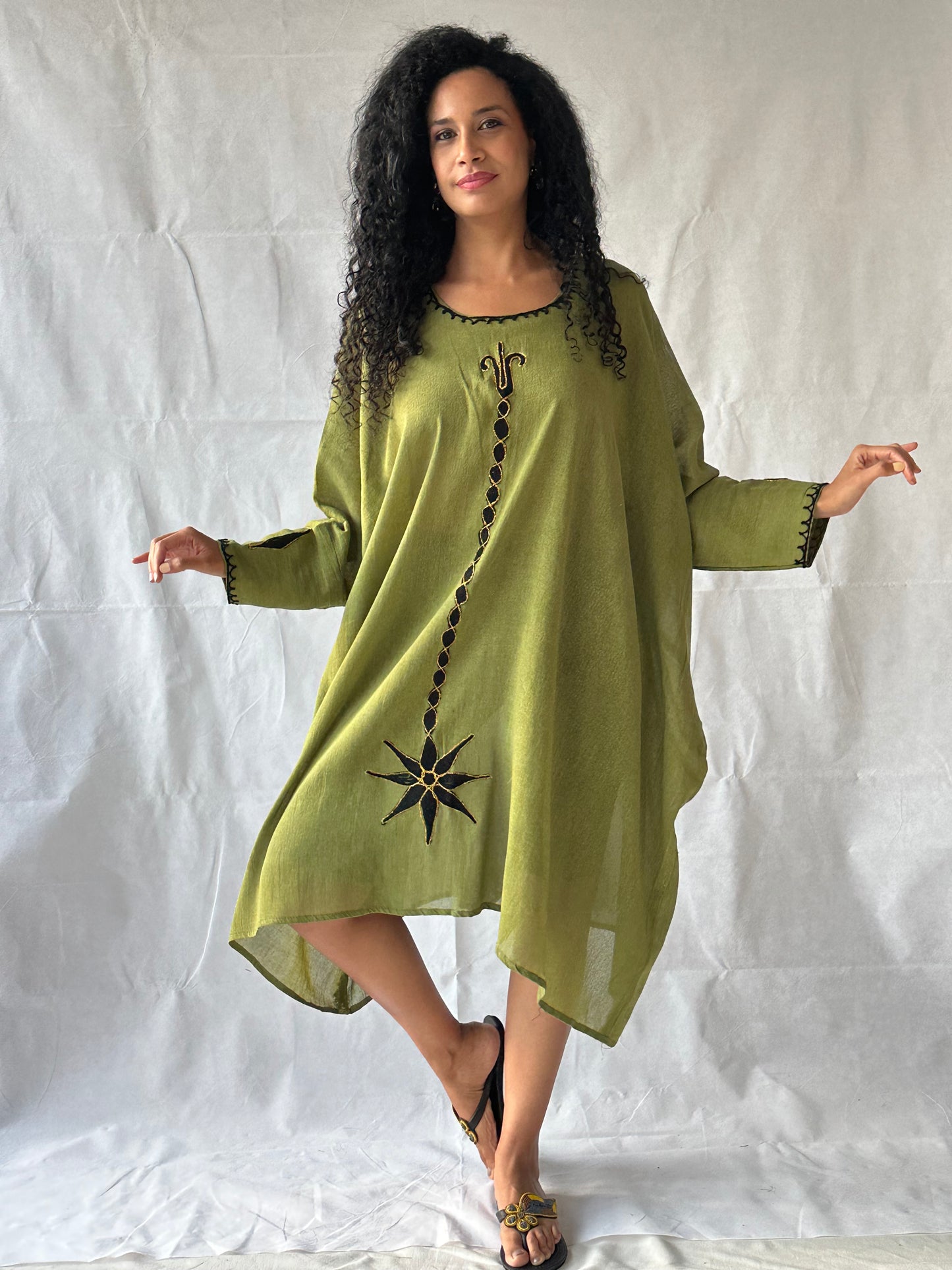 Bahir Dress - Seaweed