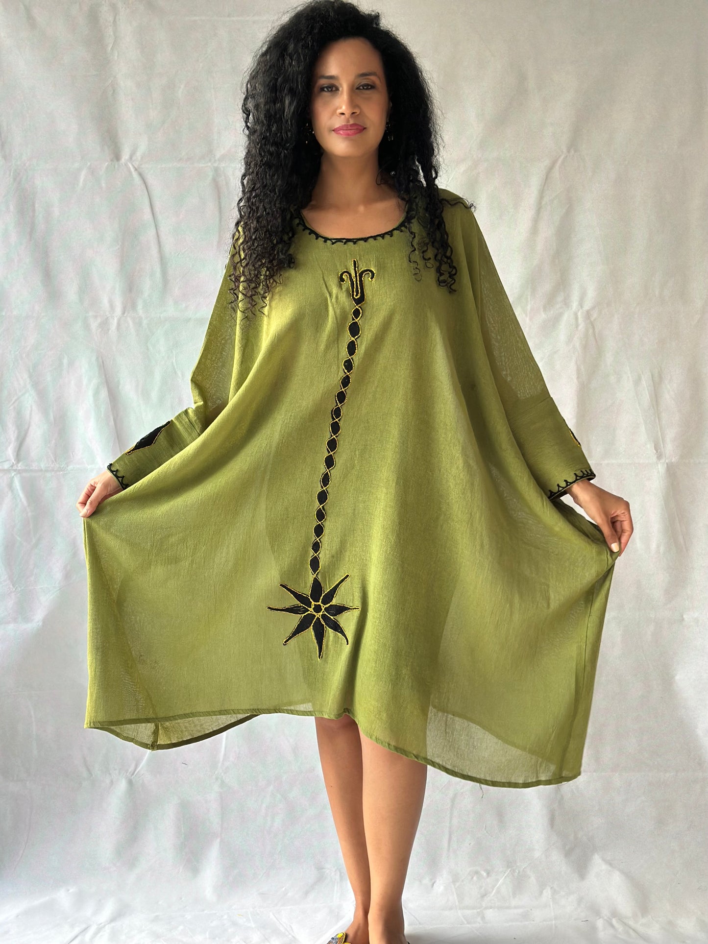 Bahir Dress - Seaweed
