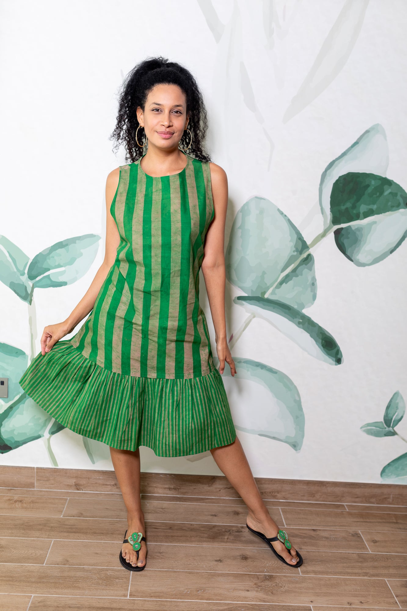 Maya Green Dress