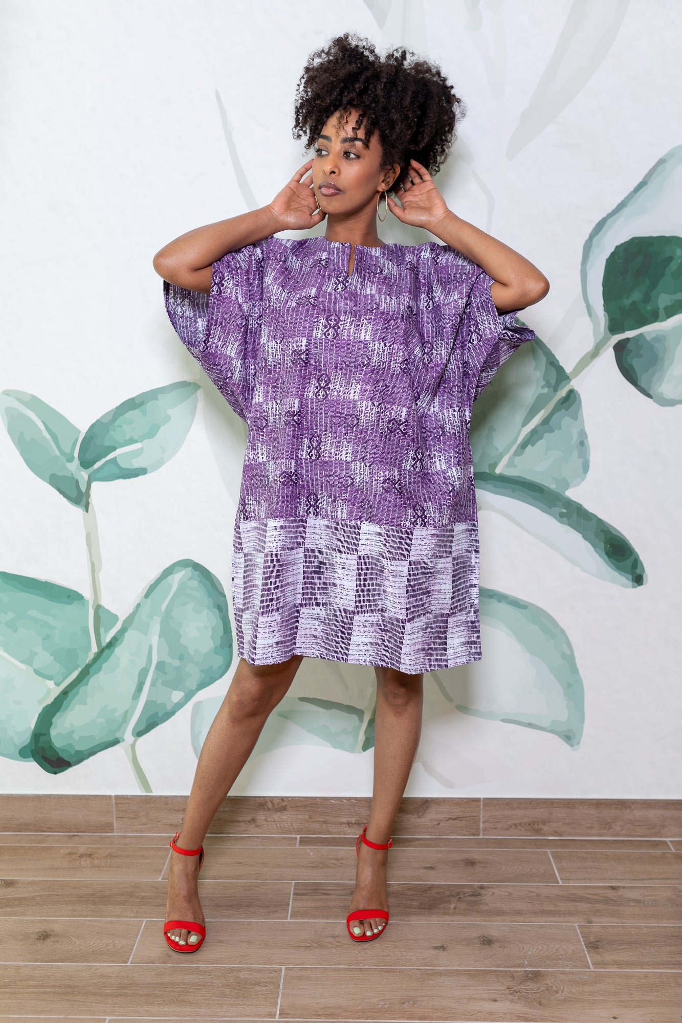 Leo Pattern T-Shirt Dress 2
