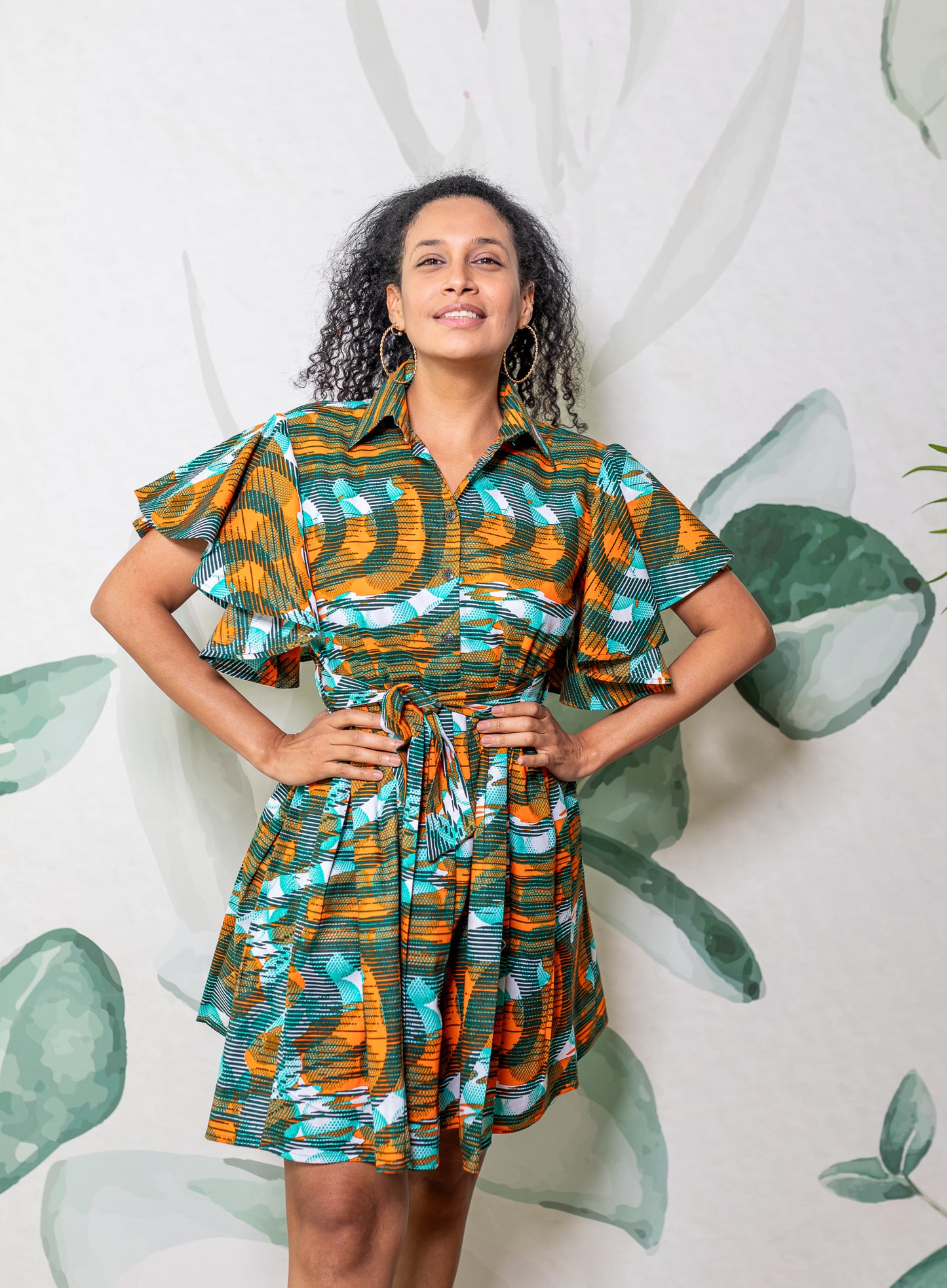 Almaz Smart Collar Dress 2