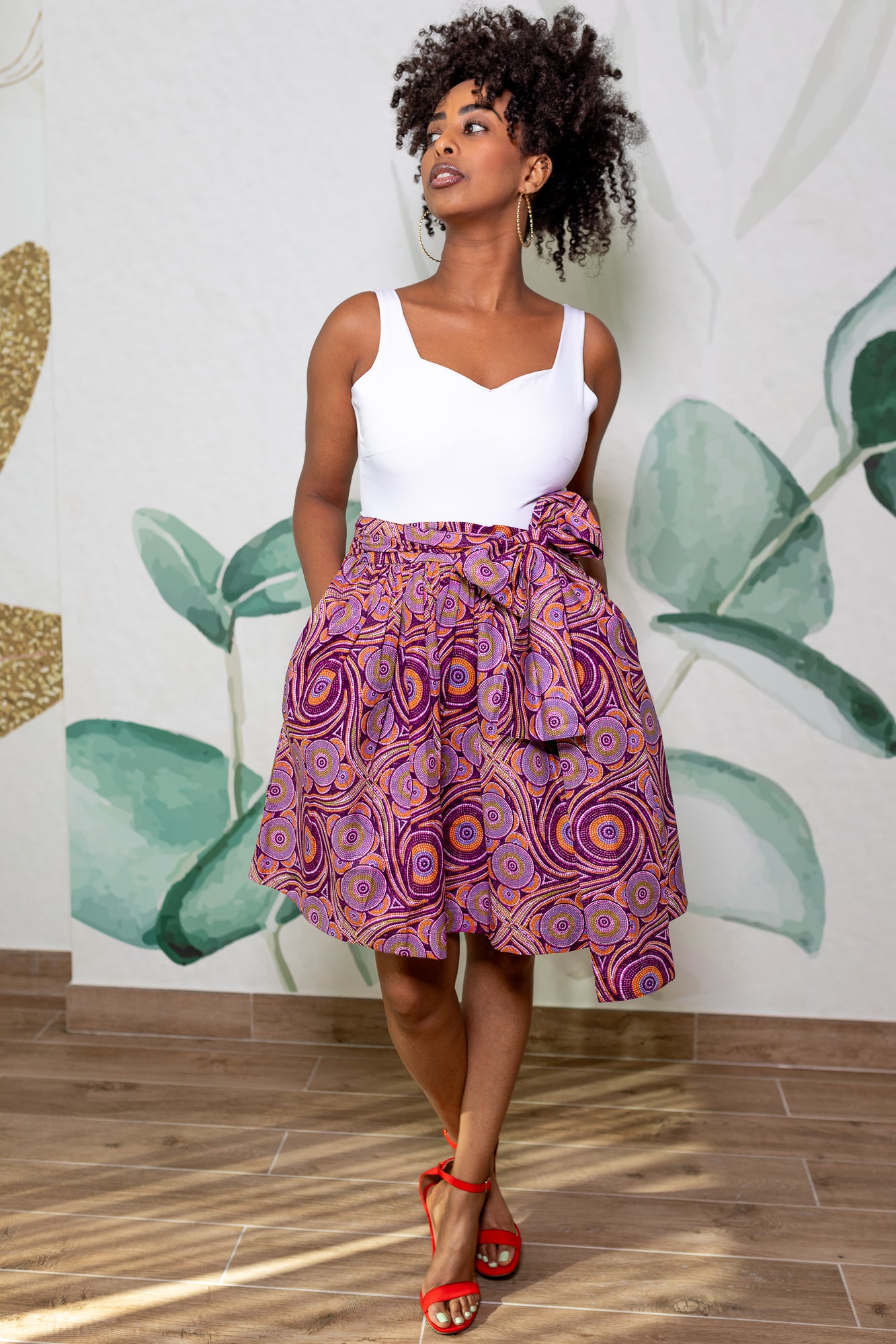 Kokeb Tie Skirt 2