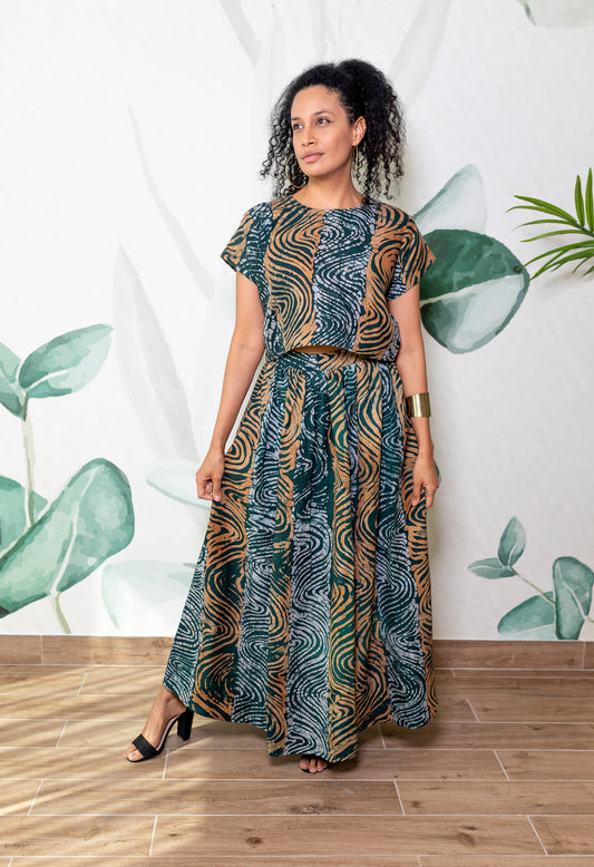 Maraki Adire Co-Ord Set 2