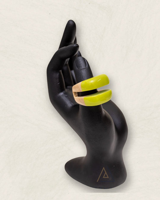 Lime Green Ring