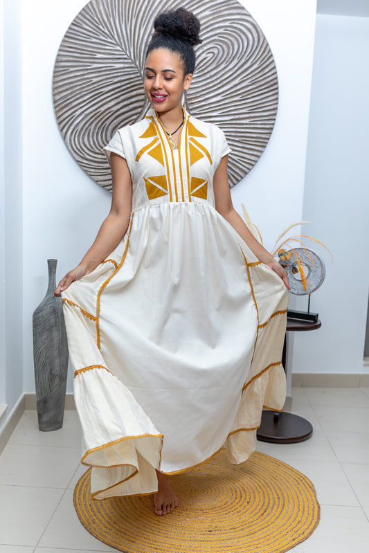 Zewed Ruffle Tier Dress 2