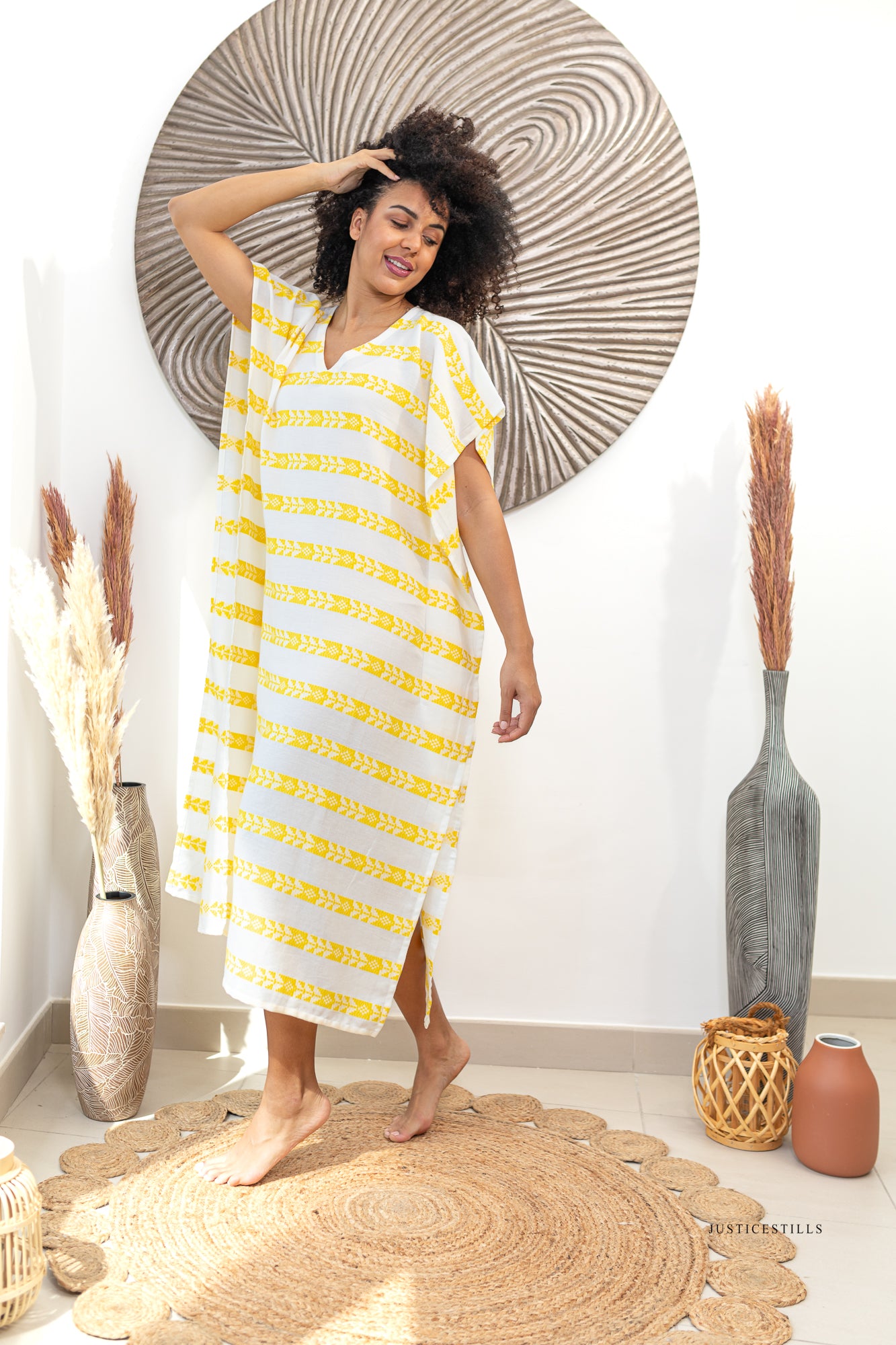 Abay Beach Stripes - Yellow