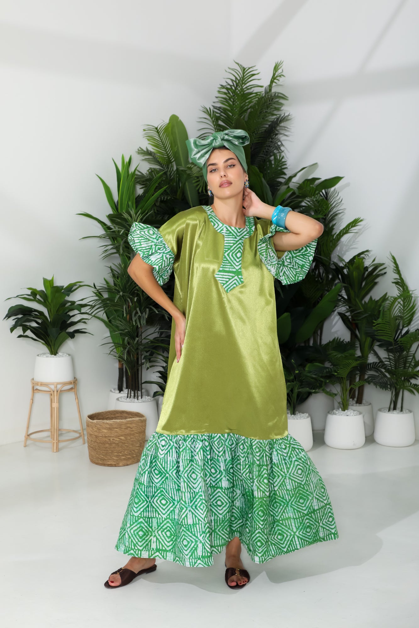 Shu Maxi Kaftan Dress 7